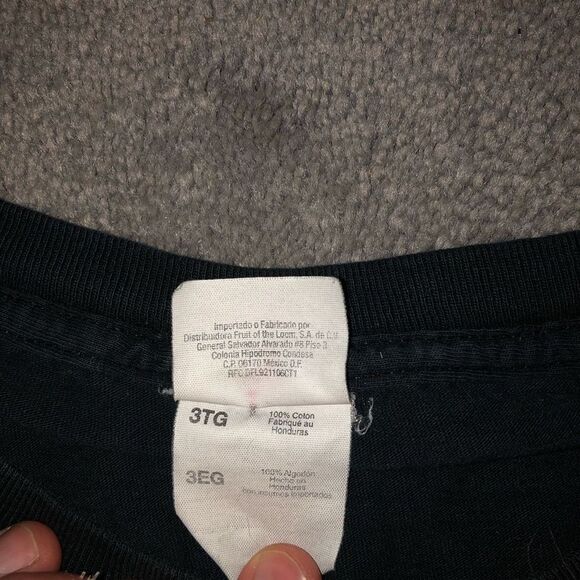 RED WING SHOES BOOTS VINTAGE T SHIRT BLACK RED MENS 3XL XXXL - Picture 3 of 8